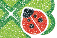 手作りもこもこシール使用イメージ