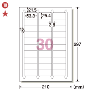 18&nbsp;53.3mm×25.4mm
