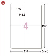 4&nbsp;105mm×148.5mm