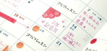 透き通る素材でできているからいっぱい貼っても手帳を邪魔しない!