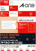 28177:パソコンプリンタ&ワープロラベルシール[プリンタ兼用 ...