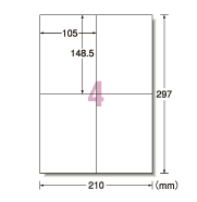 4 105mm×148.5mm