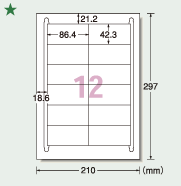 12 86.4mm×42.3mm